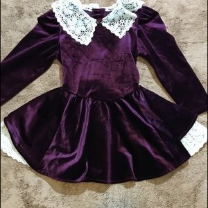 X-trordinary Girly Velvet Dress Size 6X
